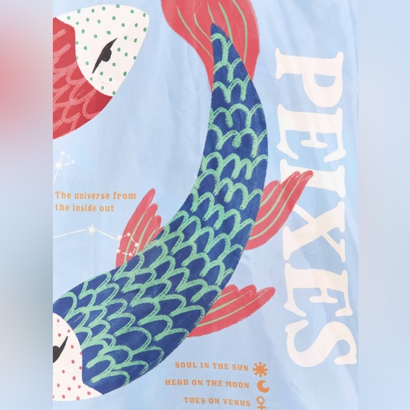 NWT Farm Rio Pisces Ecobag - Picture 5 of 5